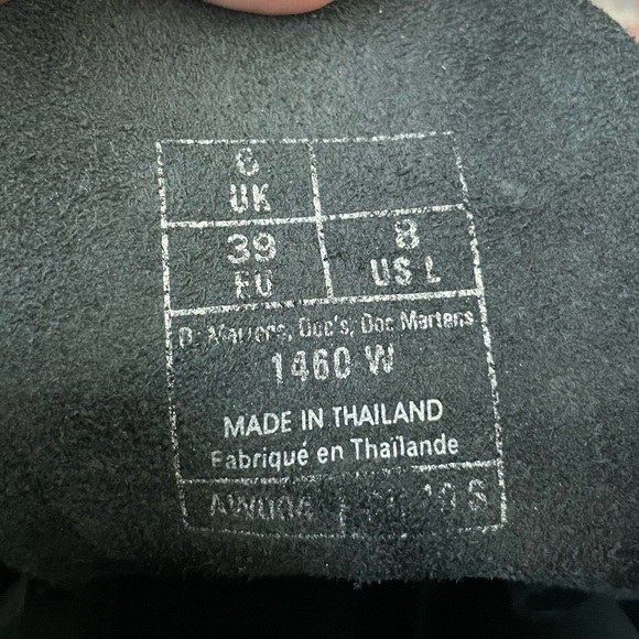 DOC MARTENS 1460 combat boots sz 8 EUC! - Picture 3 of 15